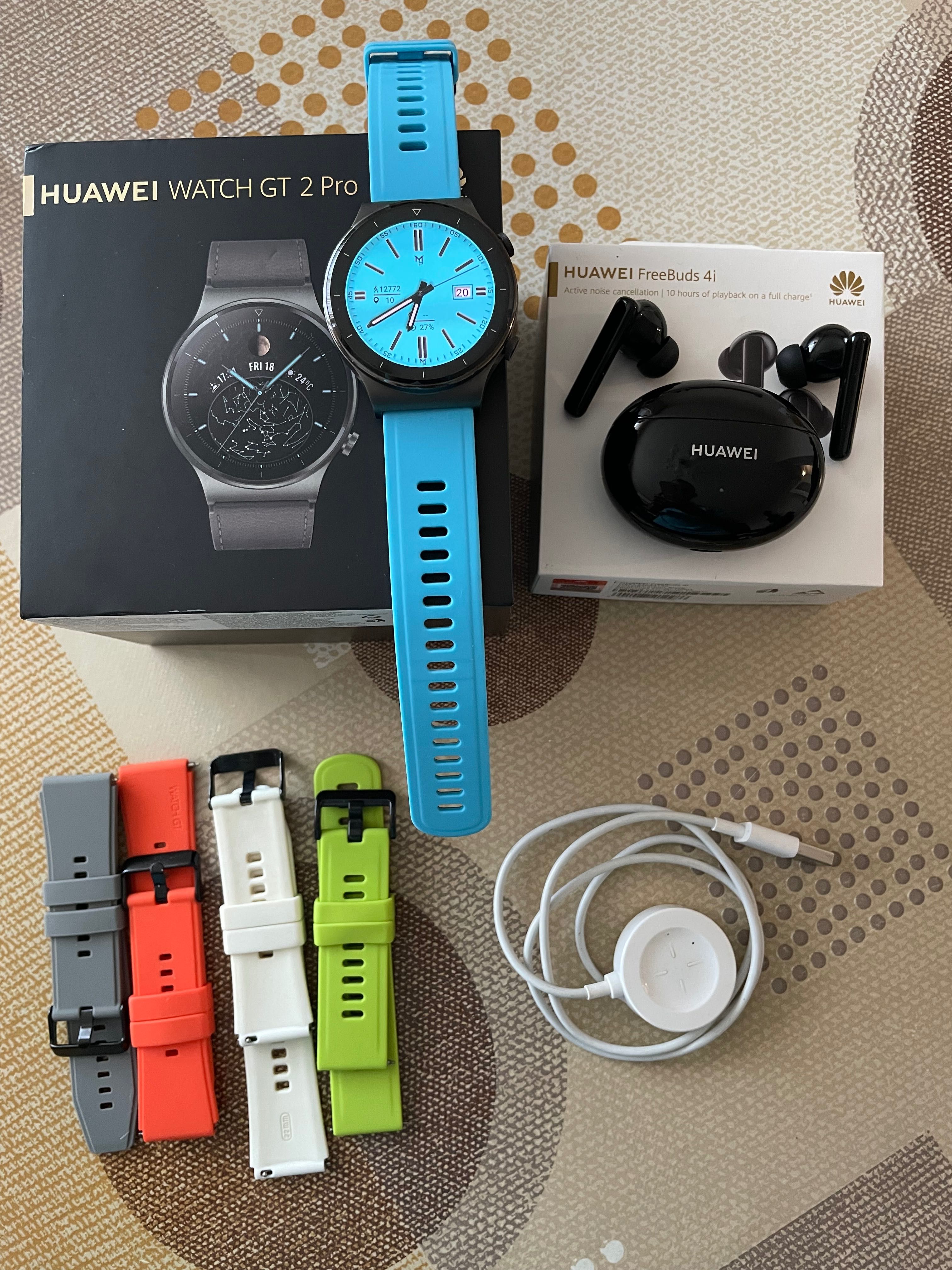 Huawei watch GT 2 pro + Huawei FreeBuds 4i
