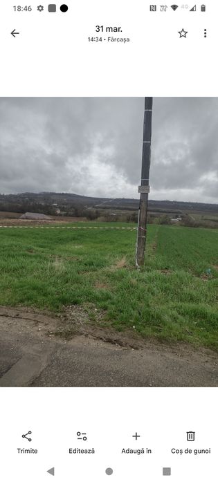 Vând teren intravilan Farcasa