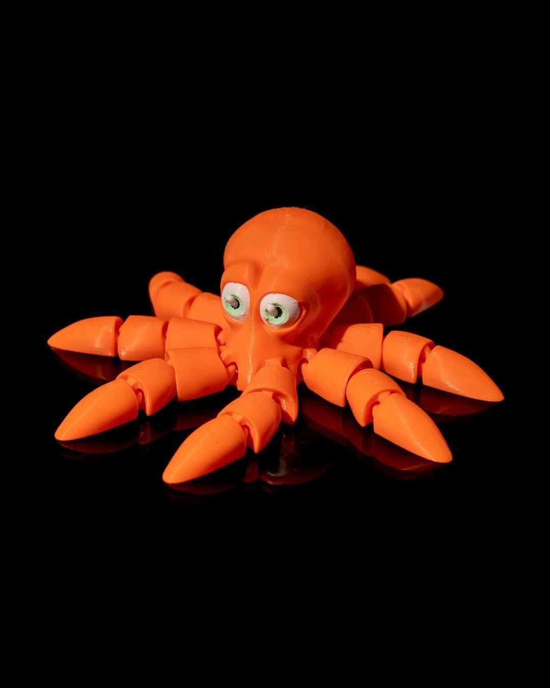 jucării 3d Clingy Octopus