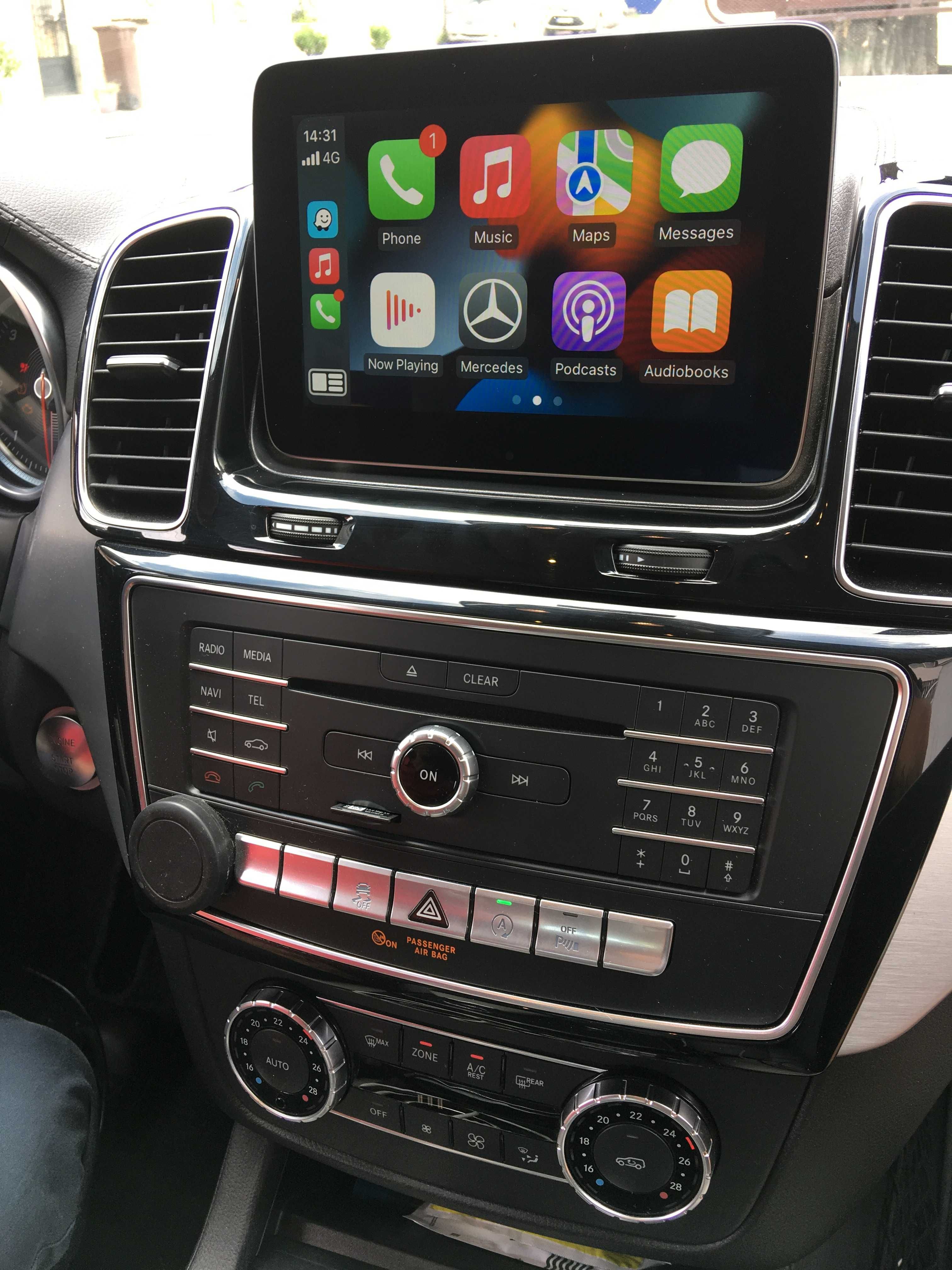 Apple CarPlay C klass W205 Audio20 Android Auto Mercedes  W253 GLC