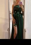 Rochie verde eleganta