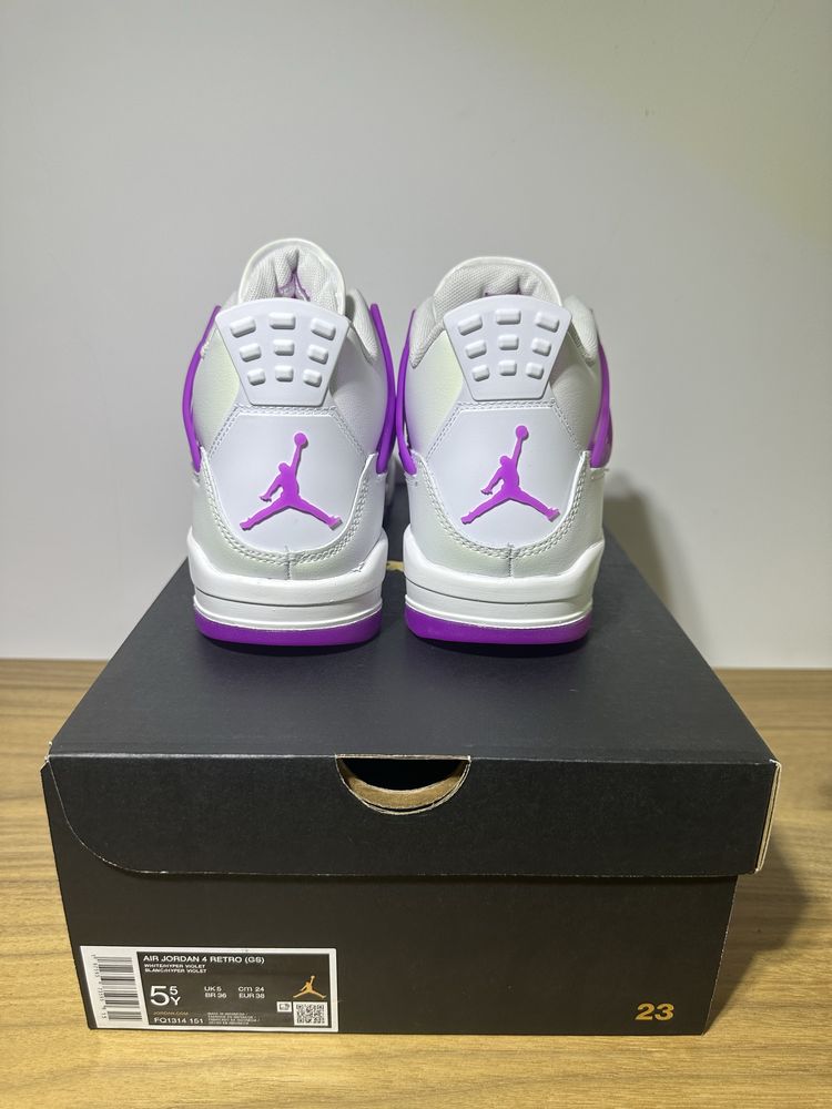 Jordan 4 Hyper Violet