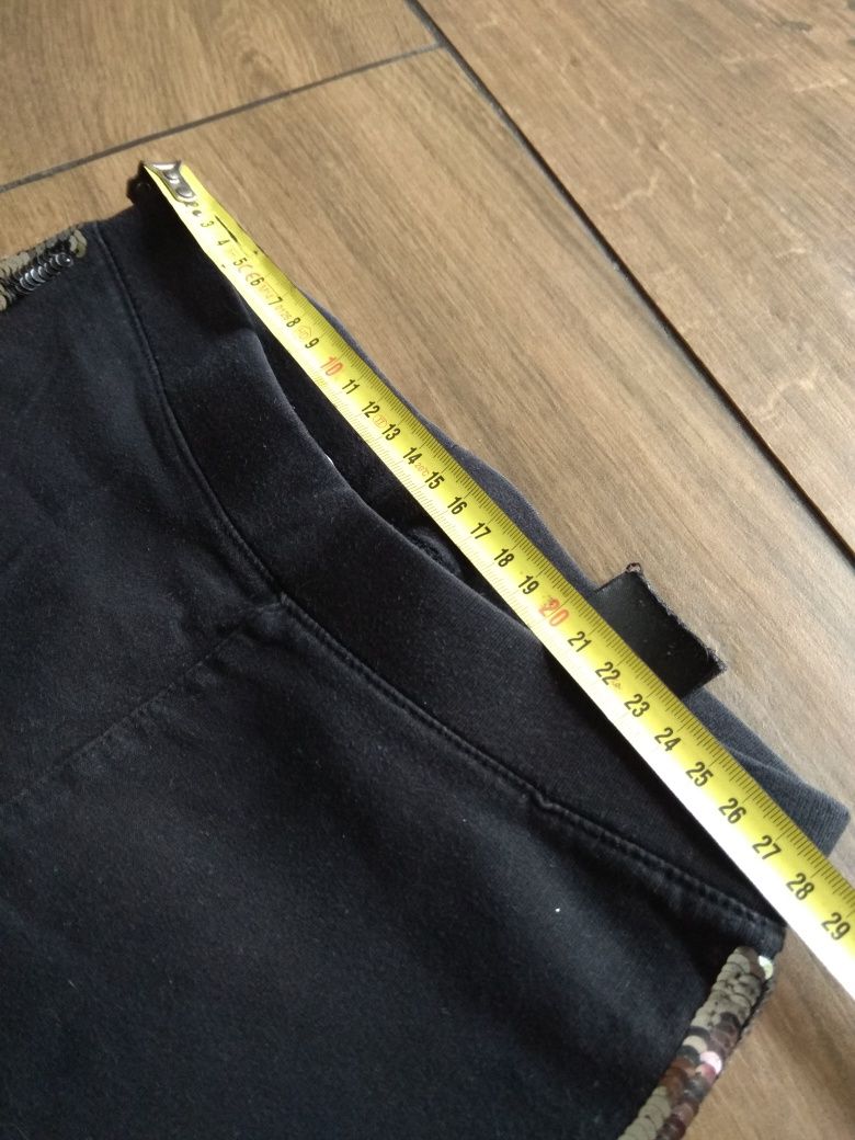 HM colanti pantaloni paiete 8-9 ani 134cm scoala