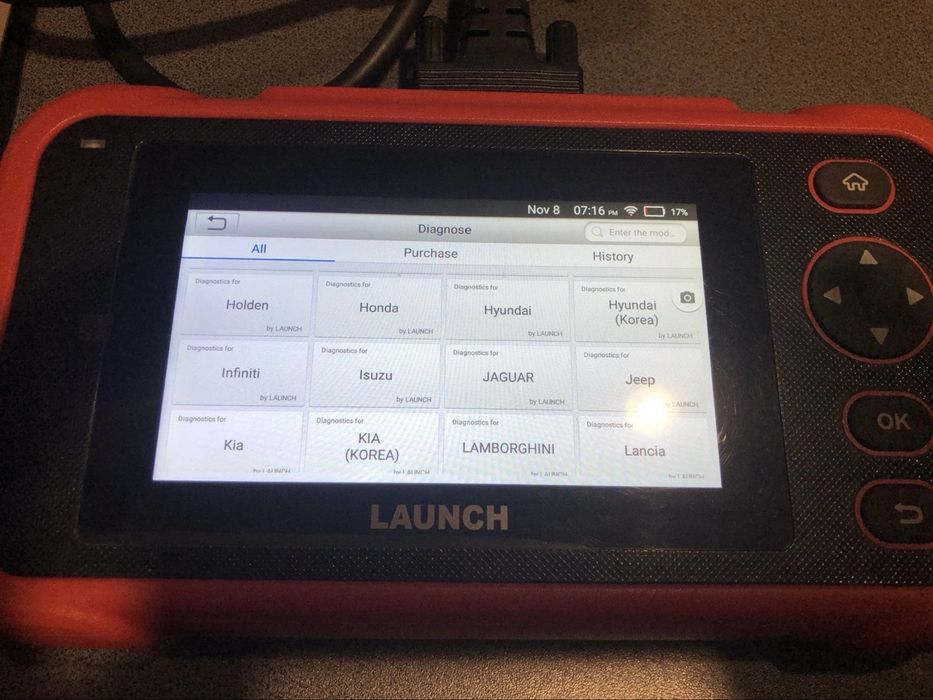 Tester diagnoza auto Launch 129i