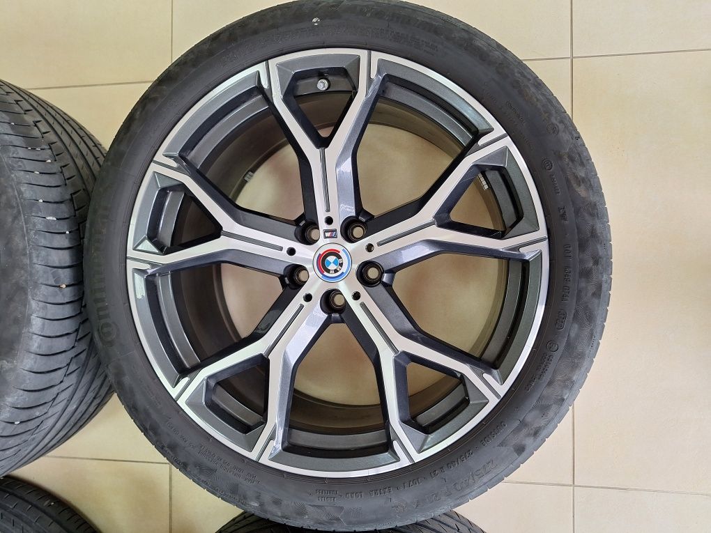 Jante Originale Bmw  21 " cu anvelope Continental Runflat