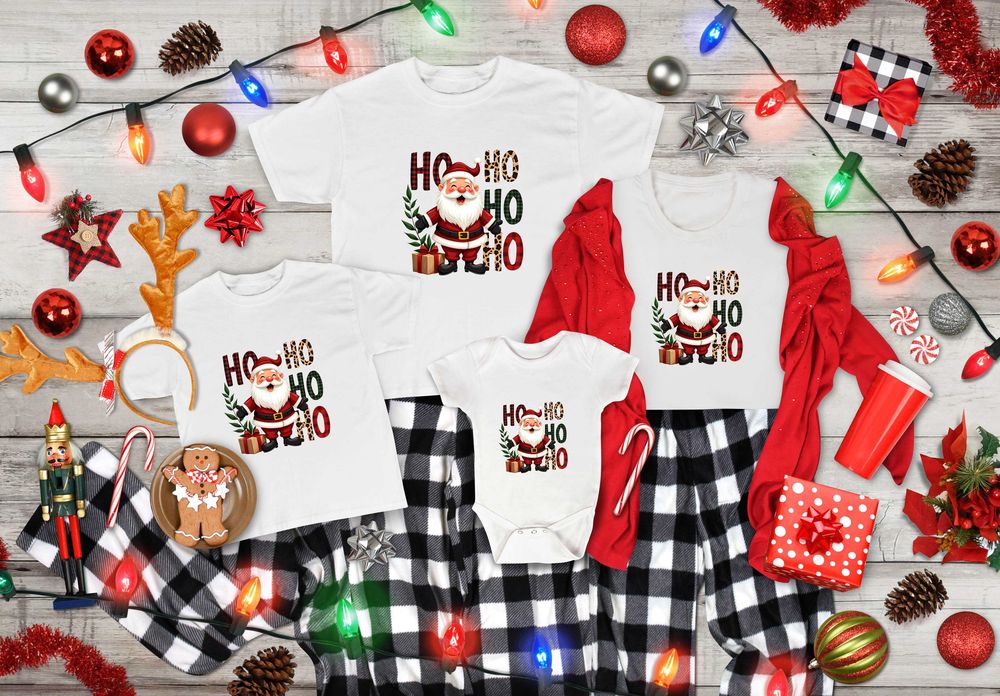 Забявни Коледни тениски за малки и големи