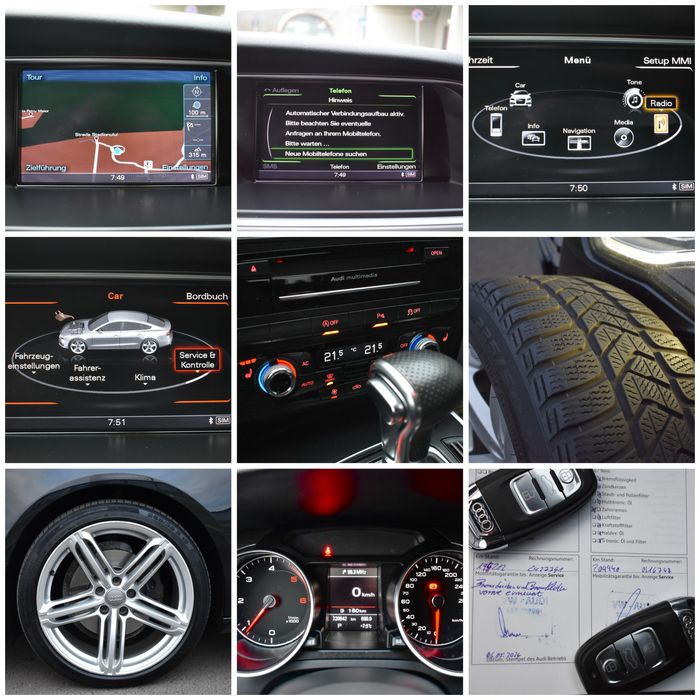 AUDI A5 • 3xS-LINE • QUATTRO 4x4 • AUTOMAT •2.0 tdi 177cp • DIESEL