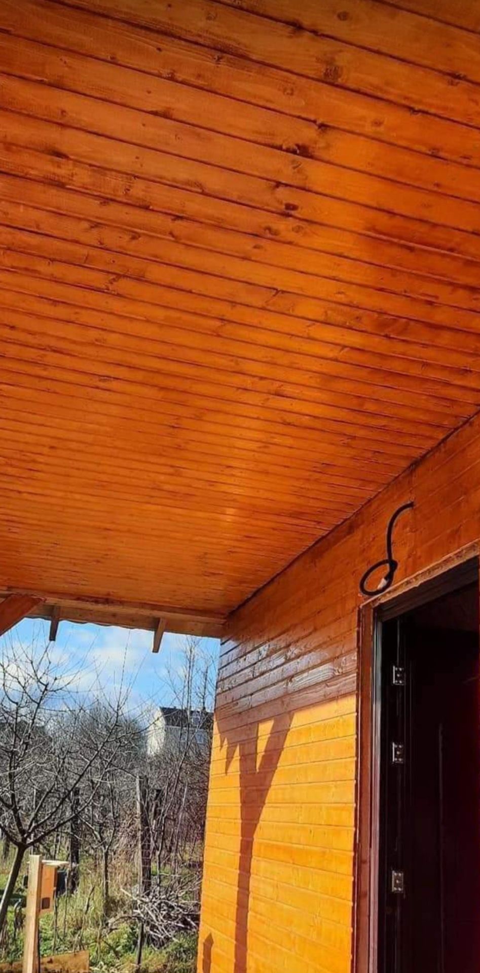 Cabanute din lemn de gradina