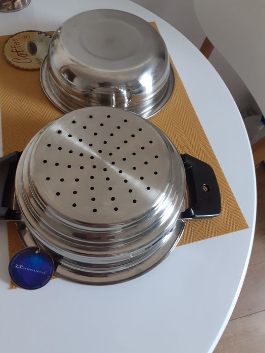 Strecurătoare din inox cu castron noua