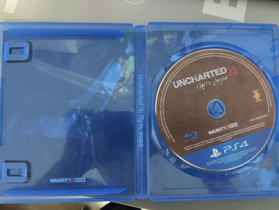 Продам диск Uncharted 4