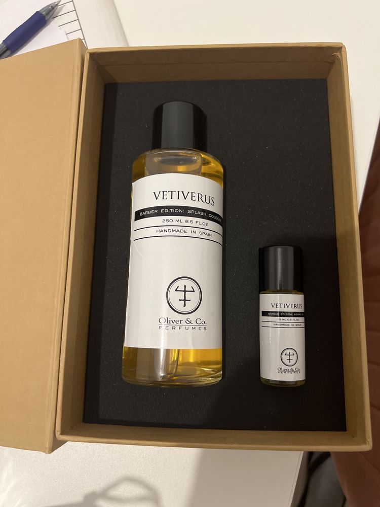Oliver & Co Vetiverus Set (edc/200ml + beard/oil/15ml)