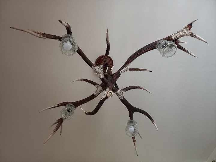 Candelabru corn de cerb