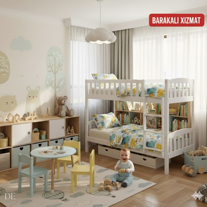 Мебель для детской комнаты

Уют, безопасность и яркие цвета для ваш