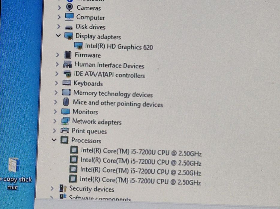 laptop Hp 840 G4 .15.6"..i5 7200..8 gb Ddr4..Ssd 256.