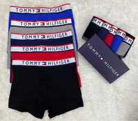 Set 5 perechi boxeri barbati Calitate premium Bumbac Tommy