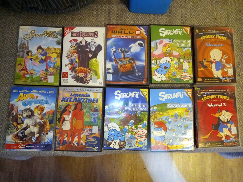 Colectie de filme DVD originale 25 discuri