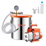 Kit Cameră Vacuum 18.9L cu Pompă Singură Etapă 3.5CFM