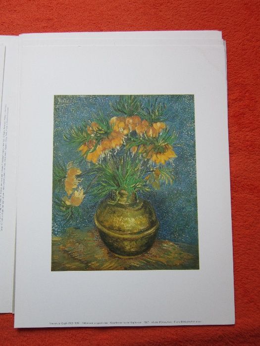 cadou inedit si rar Vincent van Gogh 5 bucati  Germania 1990