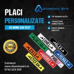 Placute personalizate cu nume tip numar auto