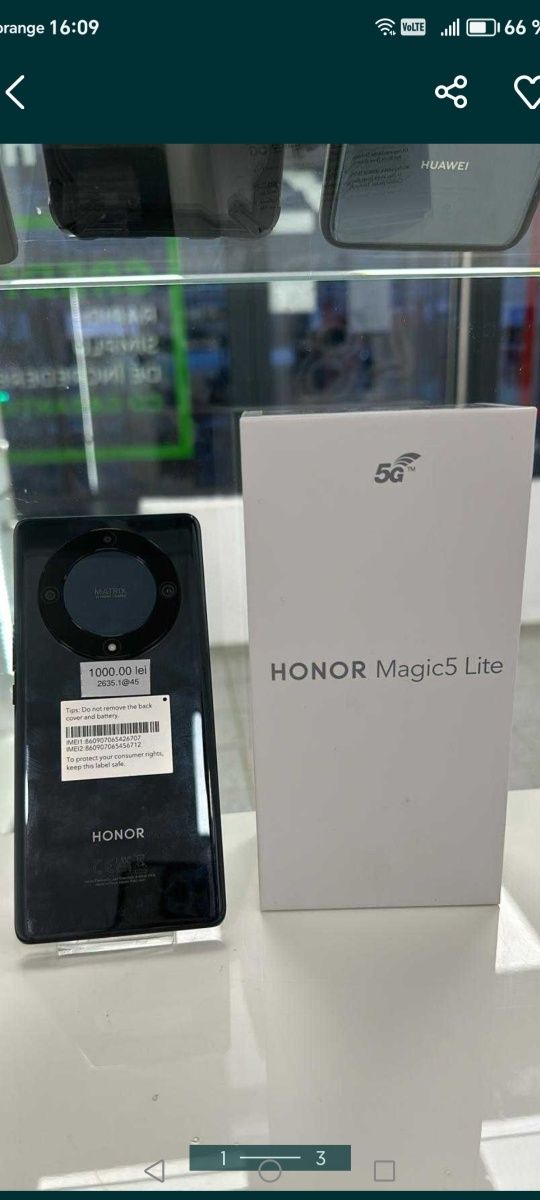 Honor magic 5 lite huawei telefon