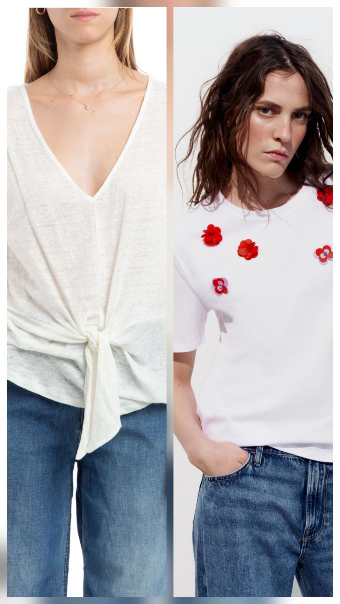 Massimo Dutti ZARA тениски S-38