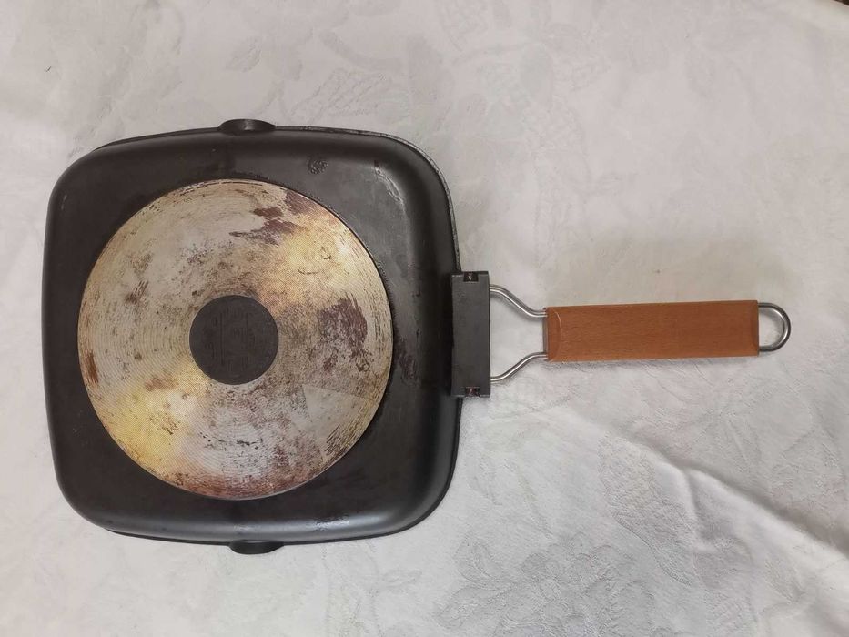 Тиган грил лят алуминий 24см  - 18 лв.