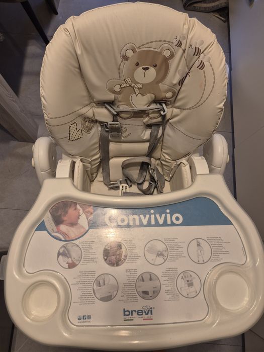 Scaun masa bebelusi Brevi-Convivio