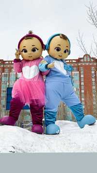 Ростовые куклы в городе Тараз