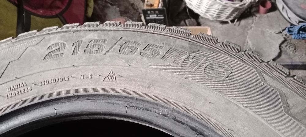 Шины зимние размер 215/65/16