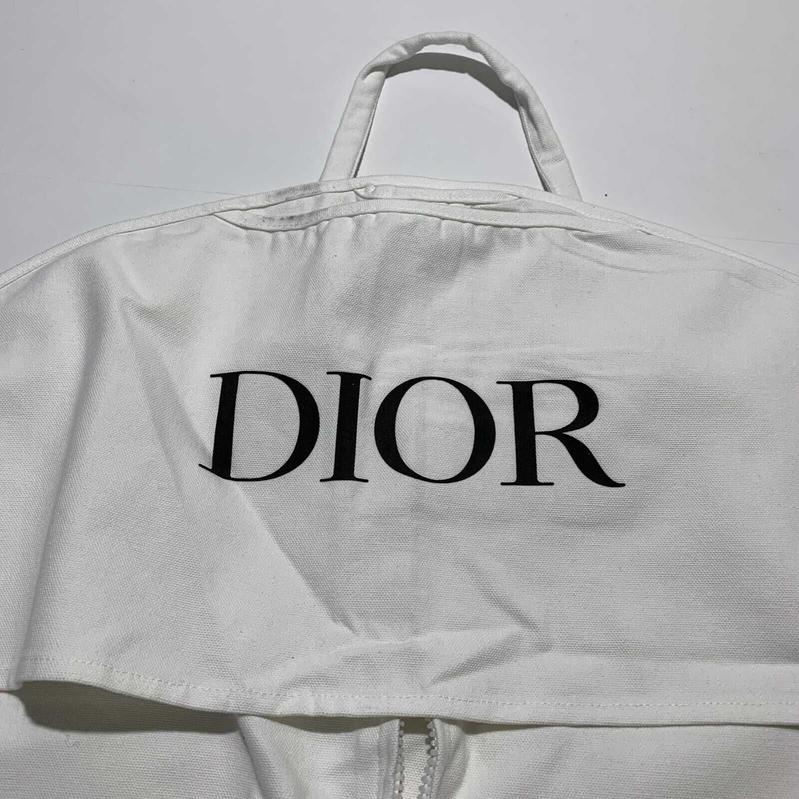 Protectie anti-praf pentru haine Christian Dior bumbac