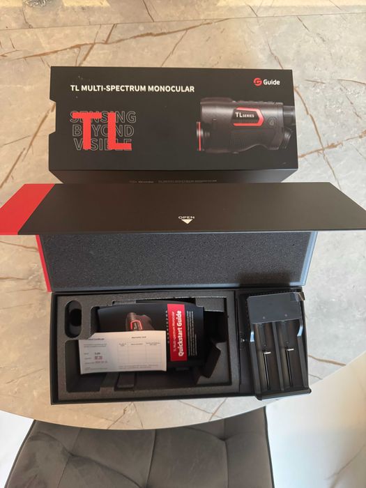 Monoclu Guide Fusion TL650: Termic + Infra + Convențional + Telemetru