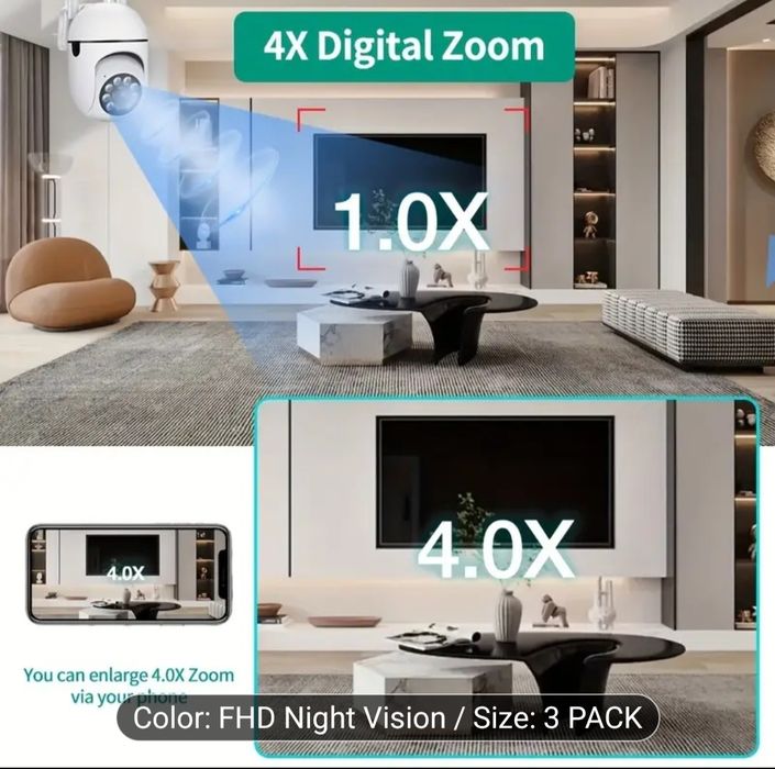 Set 3 camere hd wireless