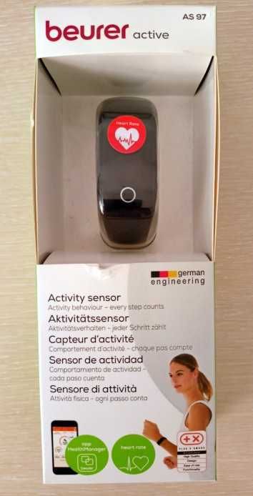 Фитнес гривна activity monitor Beurer AS97, германска