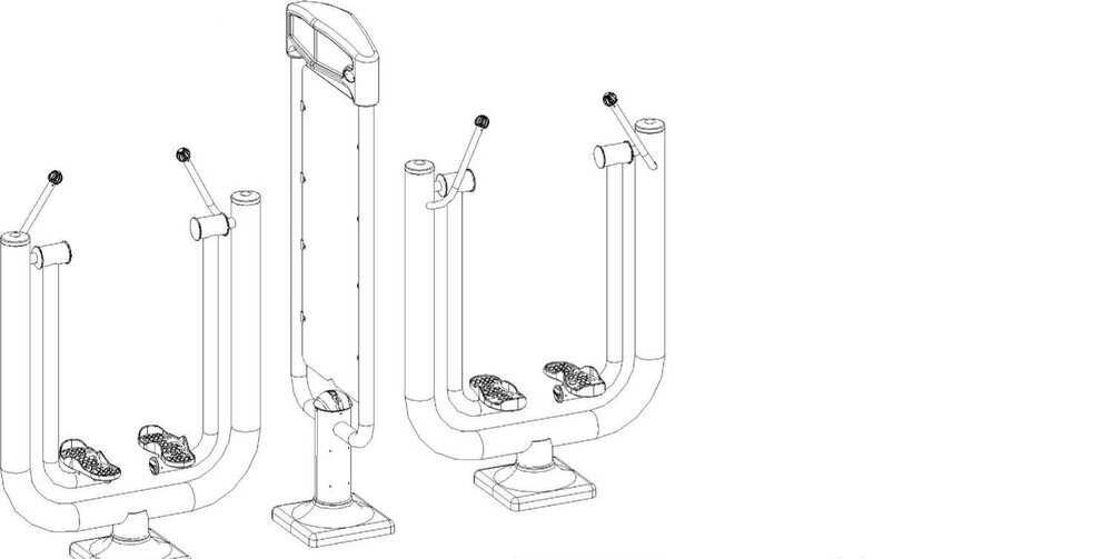 Комплект стъпала за педали