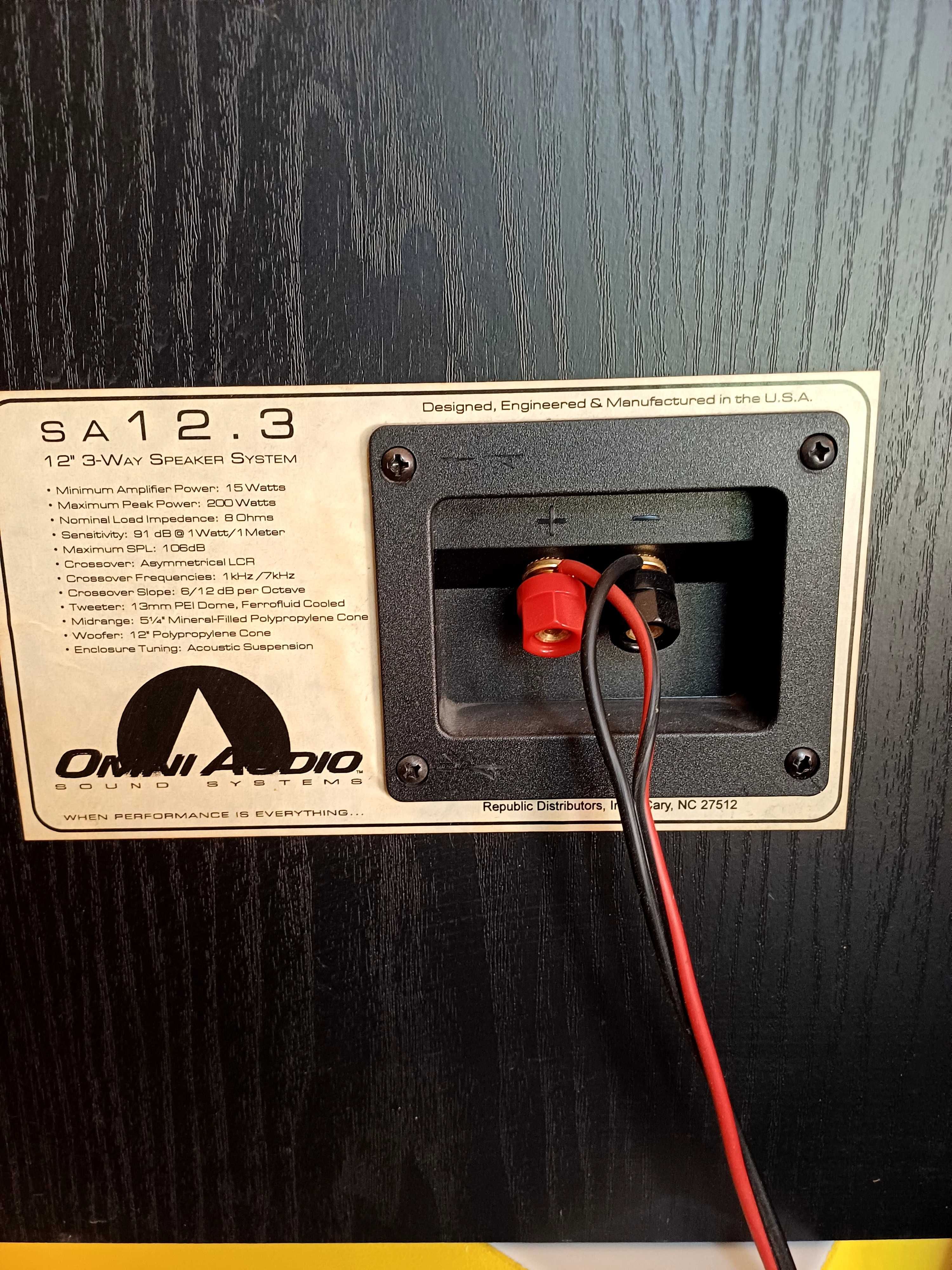 Мощни -Тонколони OMNI AUDIO -USA.
