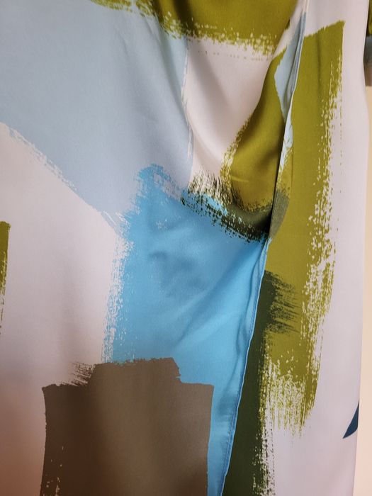 Rochie Zara satinata L albastra