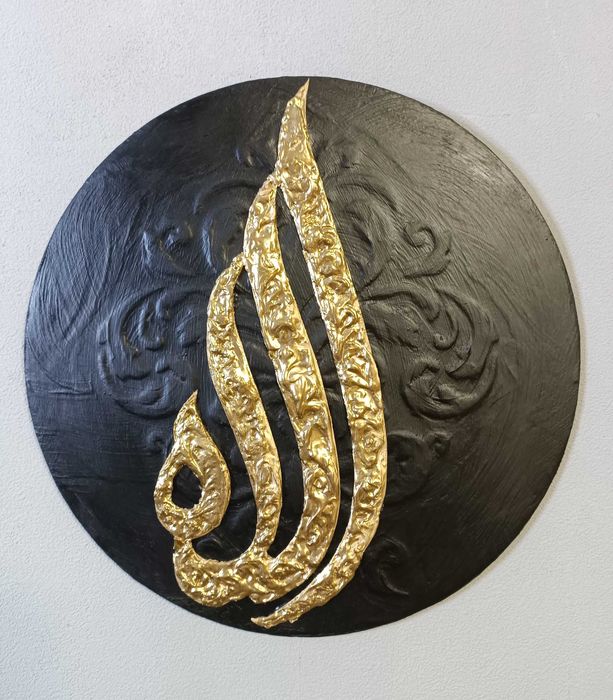 Круглая  интерьерная картина