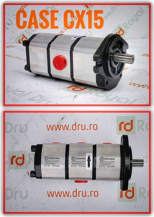pompa hidraulica case cx15