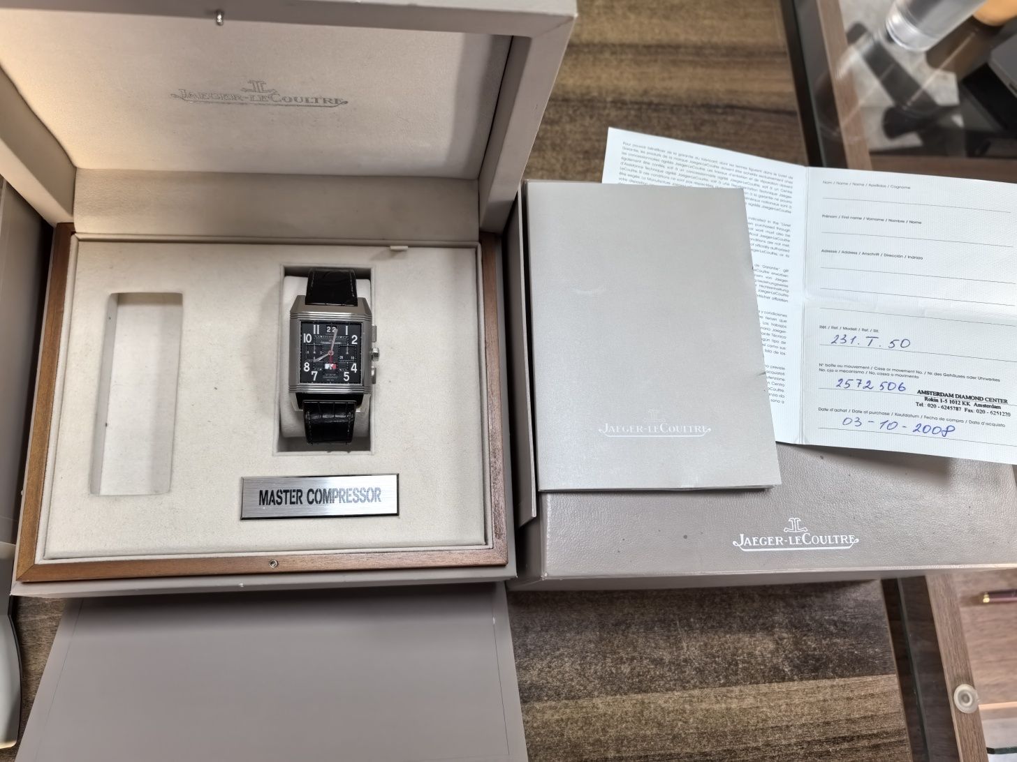 Jaeger-LeCoultre Reverso Squadra World Time Chronograph Limited Editio