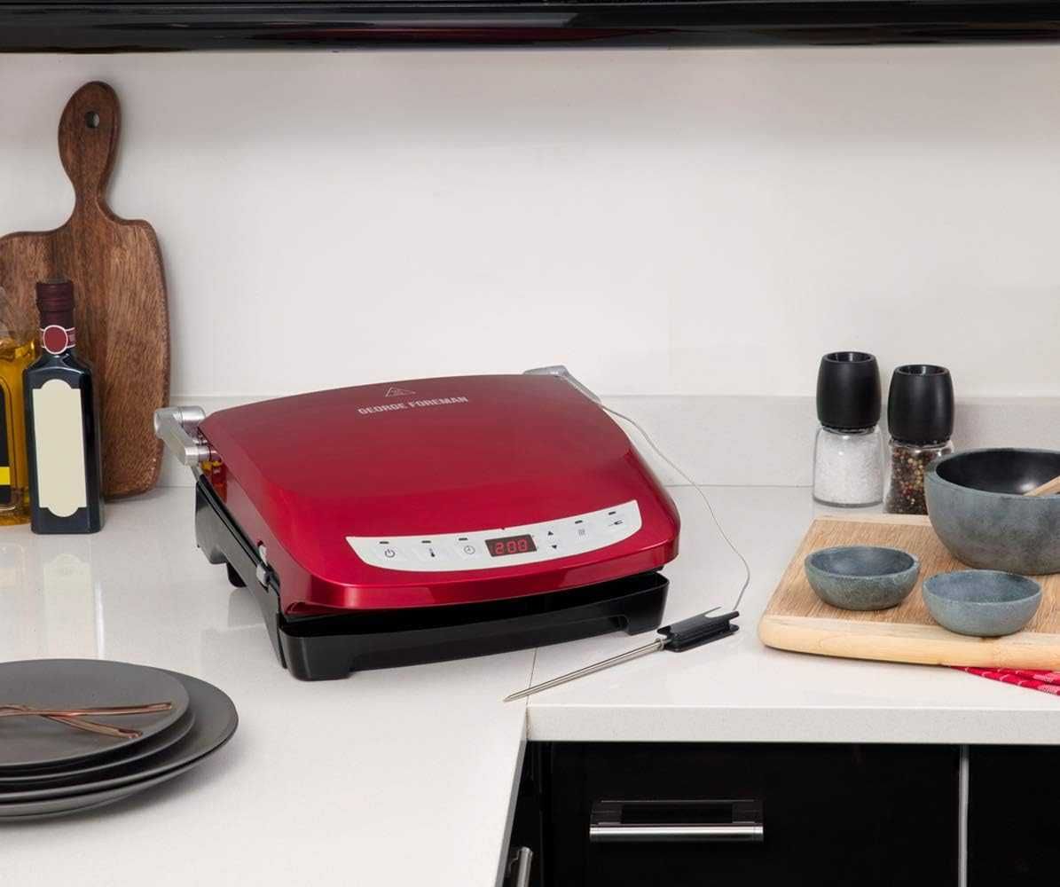George Foreman Precision Grill, грил/скара с температурна сонда