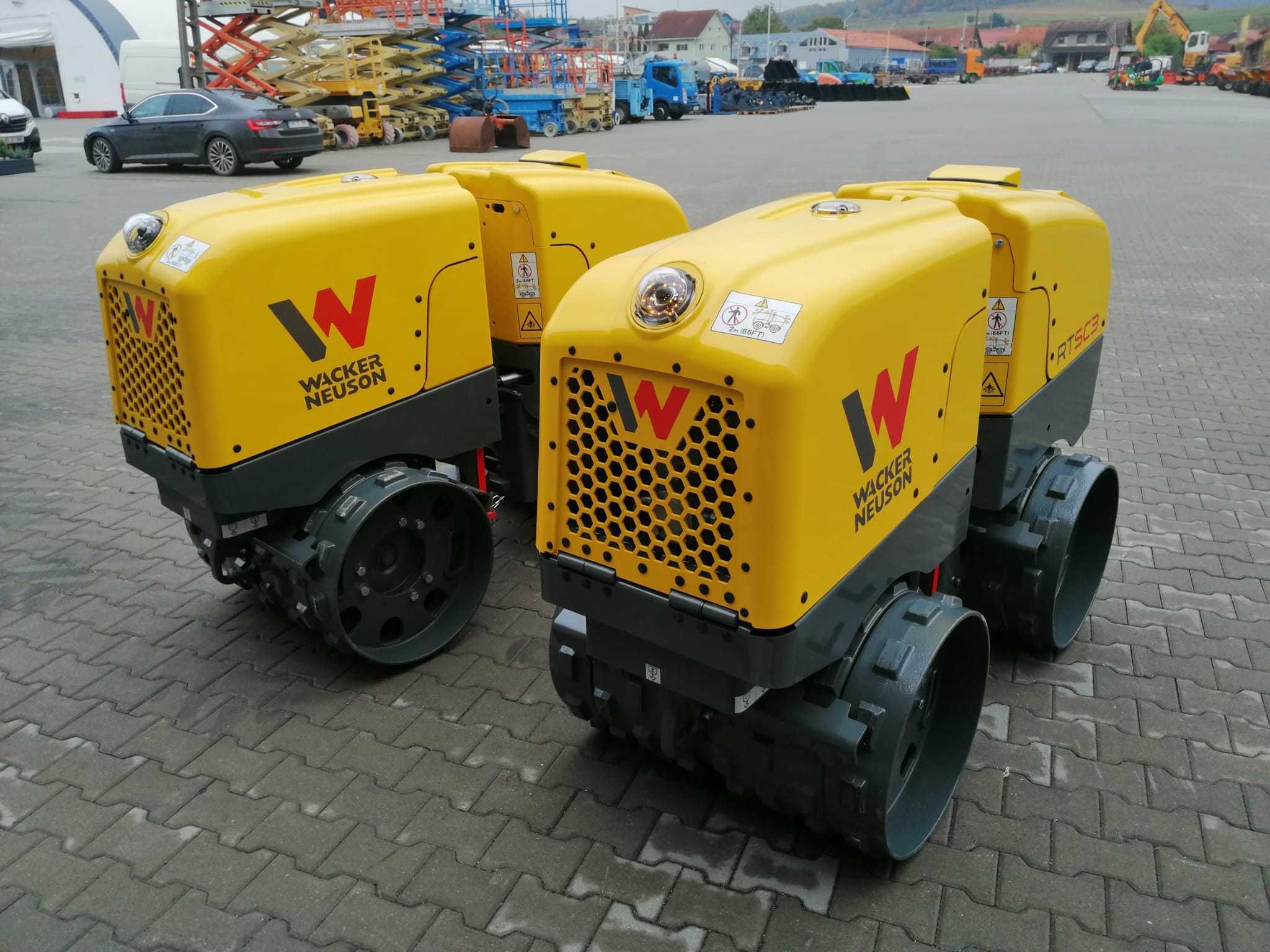 Cilindru compactor, cu telecomanda Wacker Neuson Rtk-Sc3 cu Compatec
