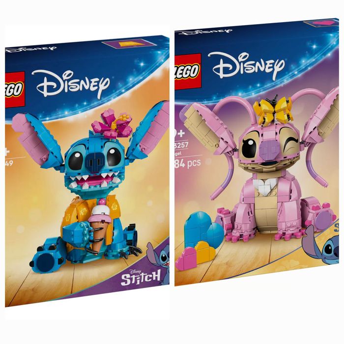 Нови Lego Disney - Стич (43249) и Ейнджъл (43257)