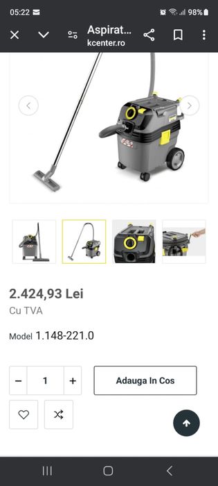 Aspiratoare de masina/tapiterie