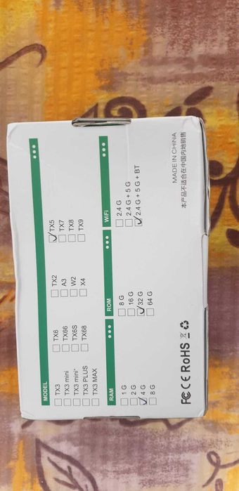 Mediaplayer Tanix TX98 Pro, 4GB RAM/32GB ROM, 4K UHD