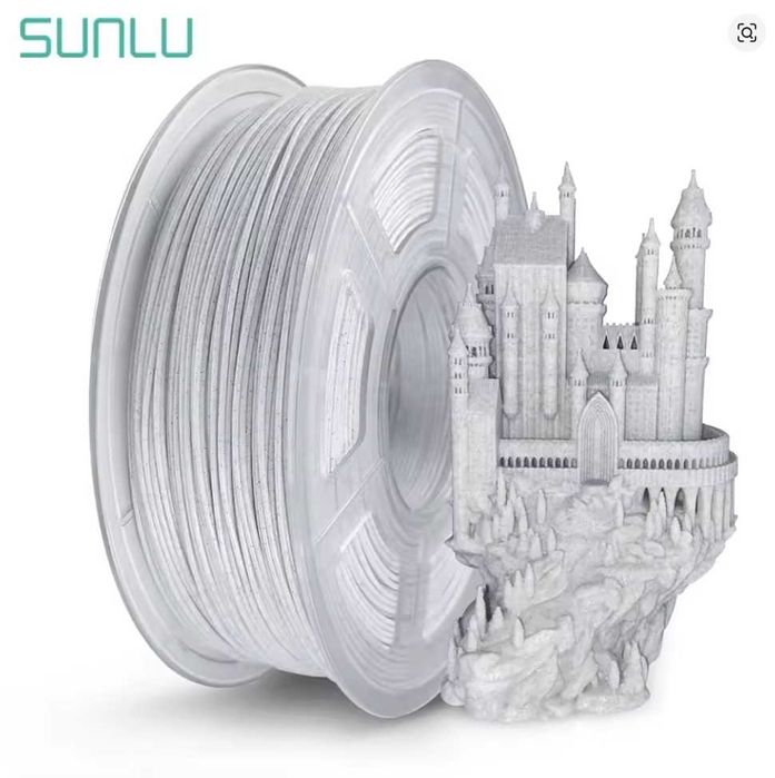 Filament PLA, Marble, SUNLU, 1.75mm, rola 1Kg