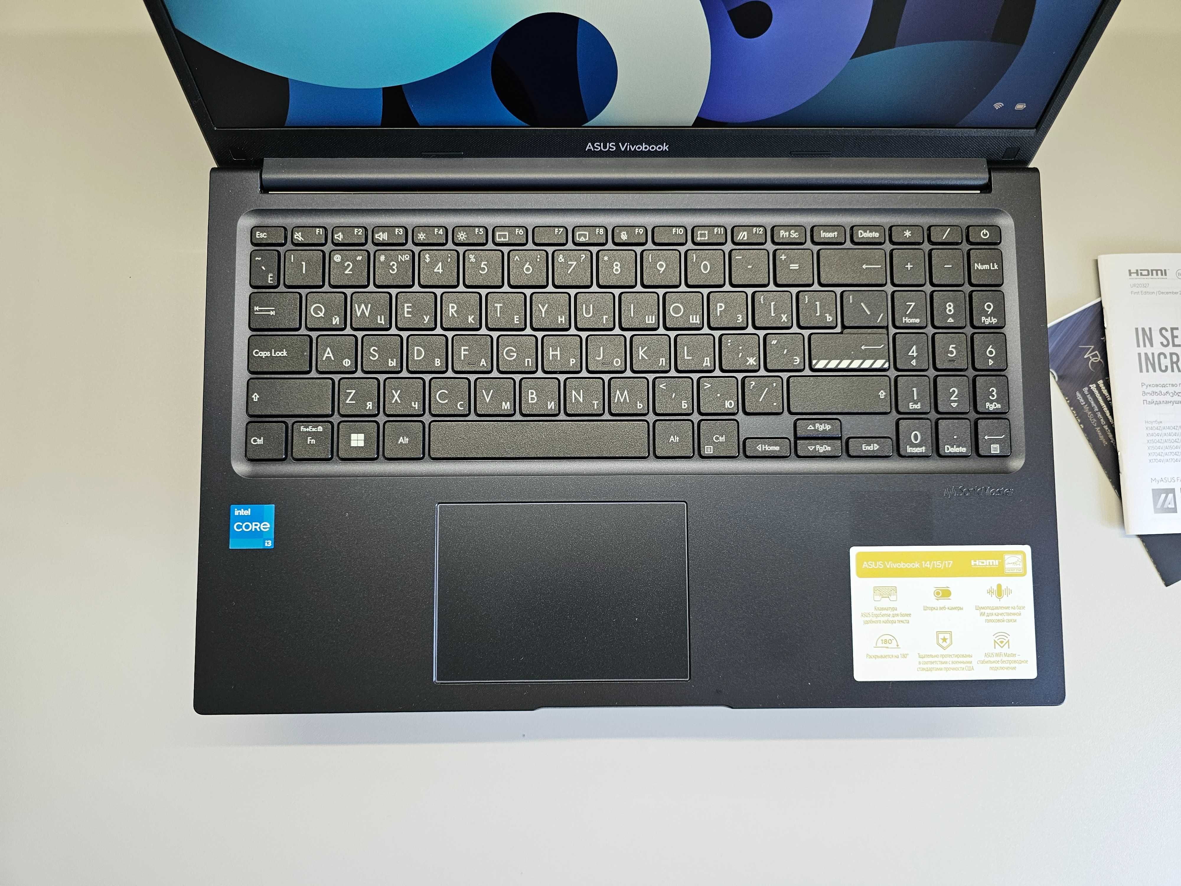 ПРОДАМ ASUS Vivobook 15 (2025) Ноутбук Core™i3 12-ПОКОЛЕНИЯ/8GB/512SSD