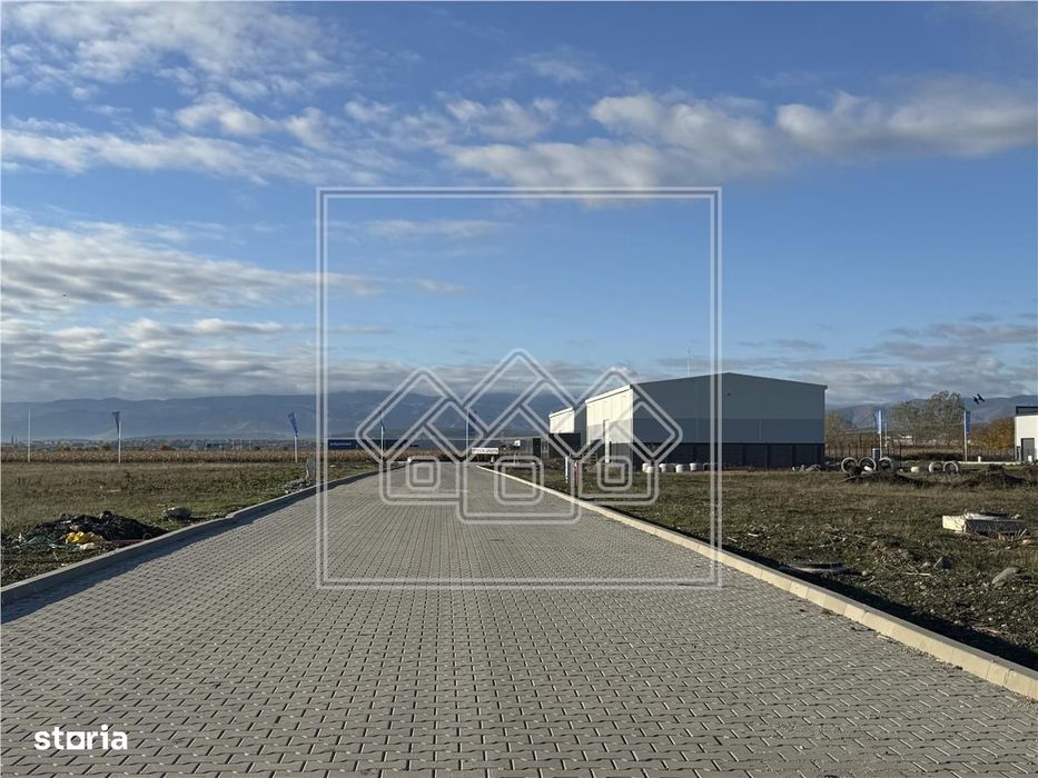 Parcela in parc industrial nou, cu PUZ aprobat si retele de utilitati