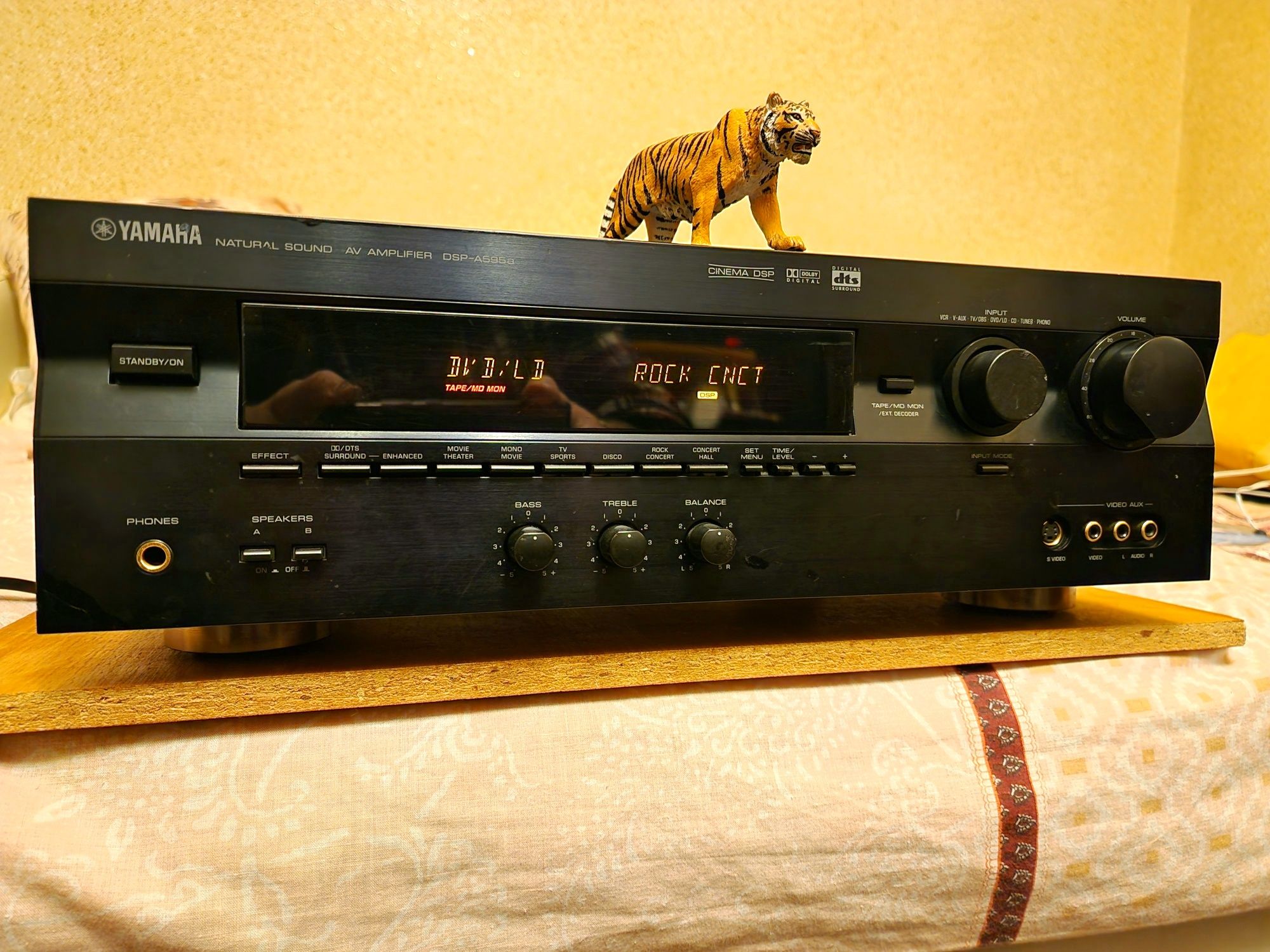 Yamaha DSP-A595a. Putere și detaliu.Natural sound by Yamaha.