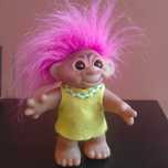 Играчка Кукла Трол Troll Thomas Dam Denmark 1984 16 см