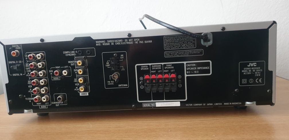 Av receiver Sony AVR-DE485, JVC  RX-5042